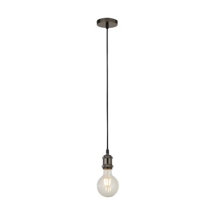 Searchlight - Люстра на тросі SUSPENSION 1xE27/60W/230V антрацит