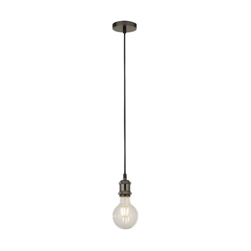 Searchlight - Люстра на тросі SUSPENSION 1xE27/60W/230V антрацит