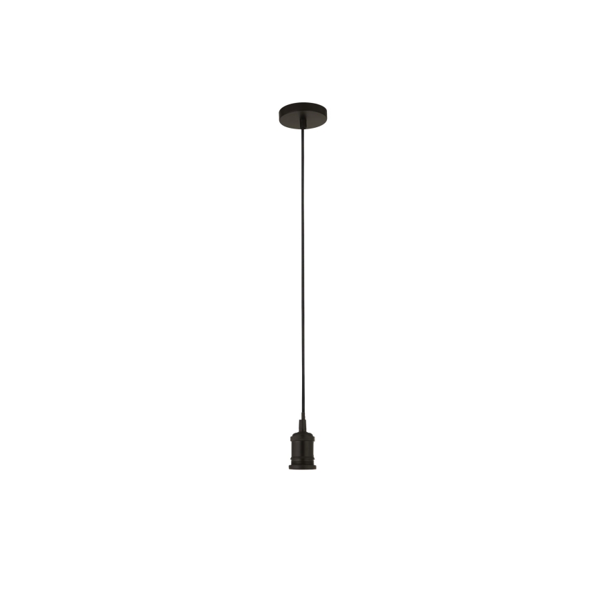 Searchlight - Люстра на тросі SUSPENSION 1xE27/60W/230V чорна