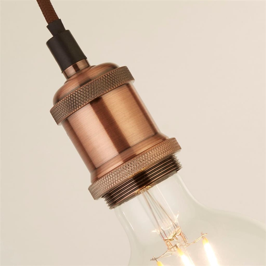 Searchlight - Подвесная люстра на тросе SUSPENSION 1xE27/60W/230V, медная