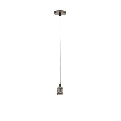 Searchlight - Подвесная люстра на тросе SUSPENSION 1xE27/60W/230V серебристая