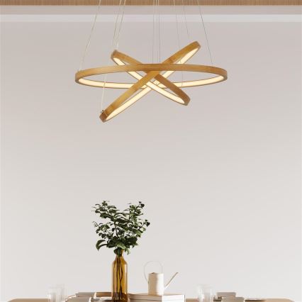 Searchlight - Світлодіодна підвісна люстра ETERNITY LED/34,5W/230V золотий