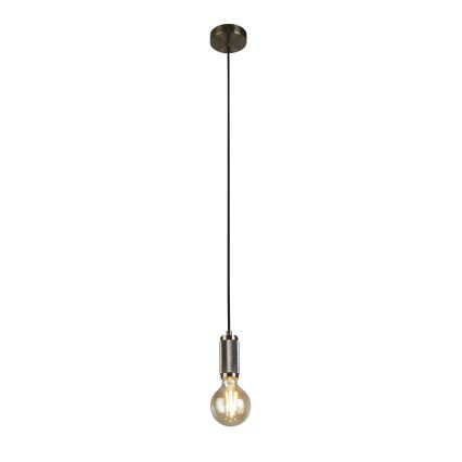 Searchlight - Подвесная люстра на тросе SUSPENSION 1xE27/60W/230V, латунь
