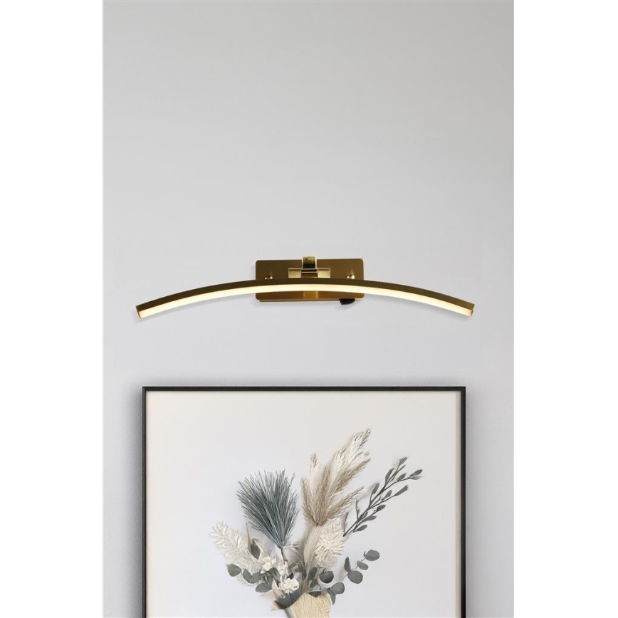 Searchlight - LED-світильник для картин SANTORINI LED/11,03W/230V латунь