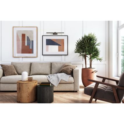 Searchlight - Светодиодный настенный светильник RHODES LED/13,3W/230V черный