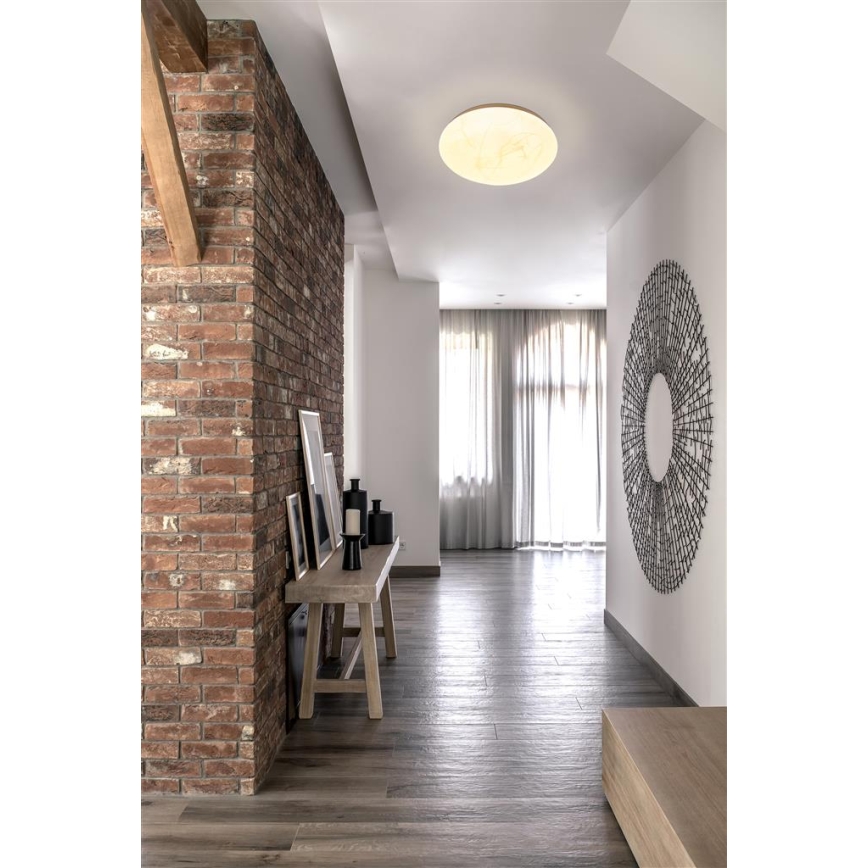 Searchlight - LED стельовий світильник CLOUDS LED/16W/230V 2700/3200/4000K діам. 30 см білий