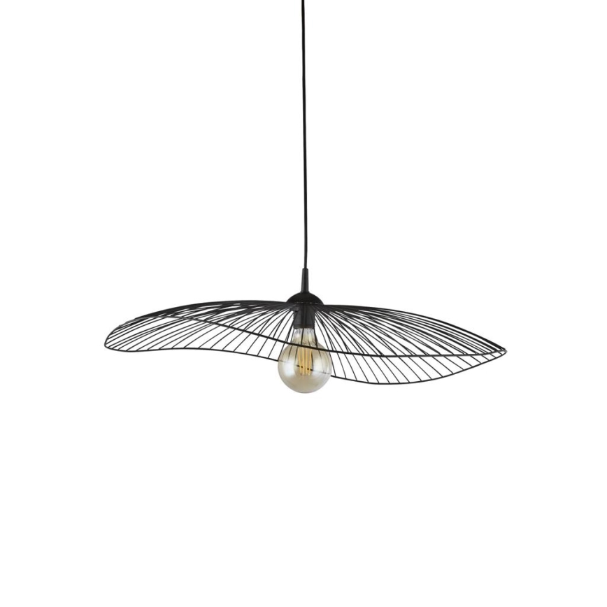 Searchlight - Подвесная люстра WAVE 1xE27/60W/230V черный