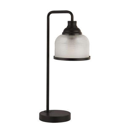 Searchlight - Настольная лампа BISTRO 1xE27/40W/230V черный