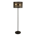 Searchlight EU2832-2BK - Напольная лампа FISHNET 2xE27/60W/230V черная