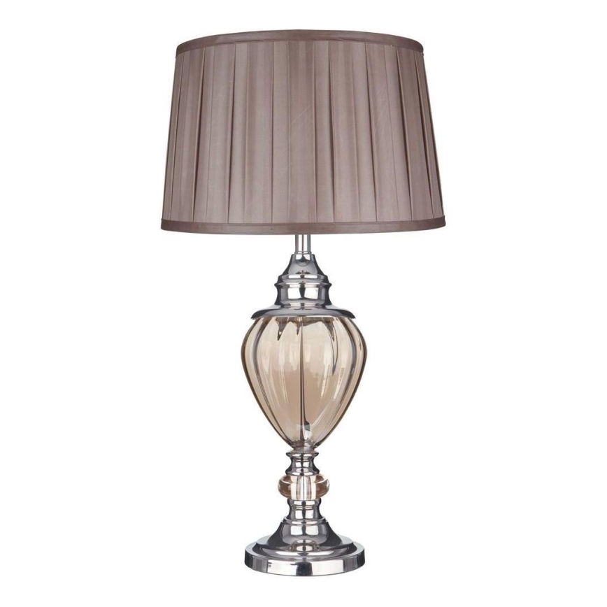 Searchlight EU3721AM - Настольная лампа GREYSON 1xE27/60W/230V