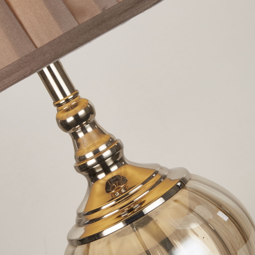 Searchlight EU3721AM - Настольная лампа GREYSON 1xE27/60W/230V