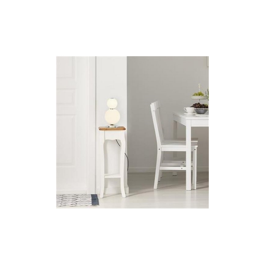 Searchlight - Світлодіодна настільна лампа SNOWBALL LED/15W/230V