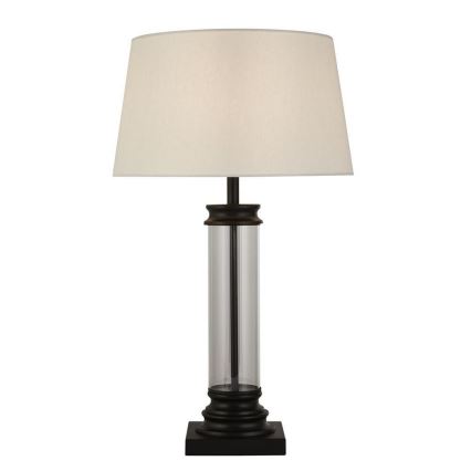 Searchlight - Настільна лампа PEDESTAL 1xE27/60W/230V чорний