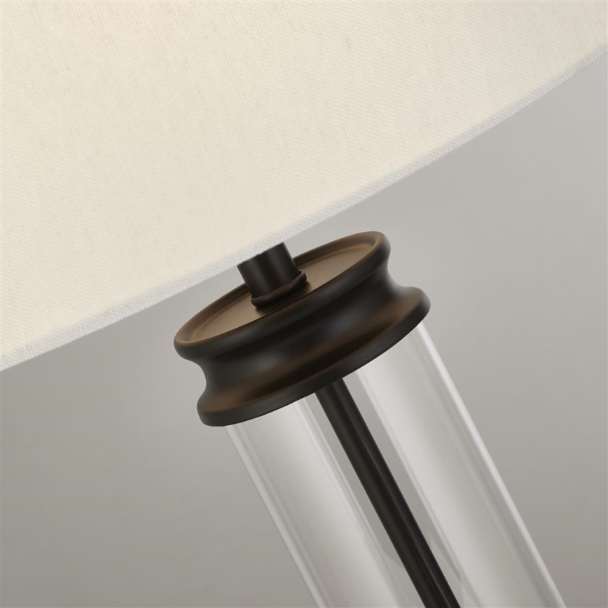Searchlight - Настольная лампа PEDESTAL 1xE27/60W/230V черная