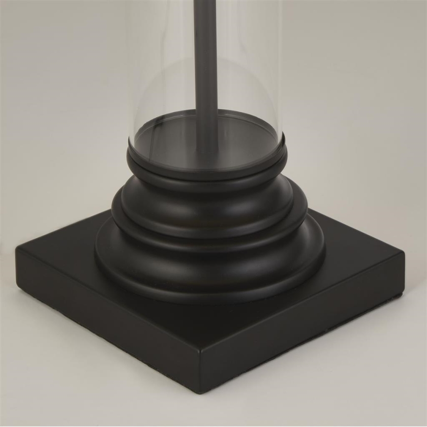 Searchlight - Настольная лампа PEDESTAL 1xE27/60W/230V черная