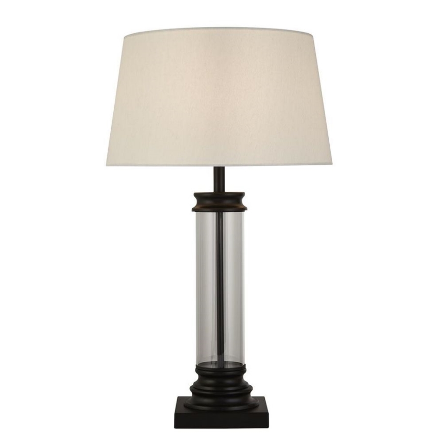 Searchlight - Настольная лампа PEDESTAL 1xE27/60W/230V черная
