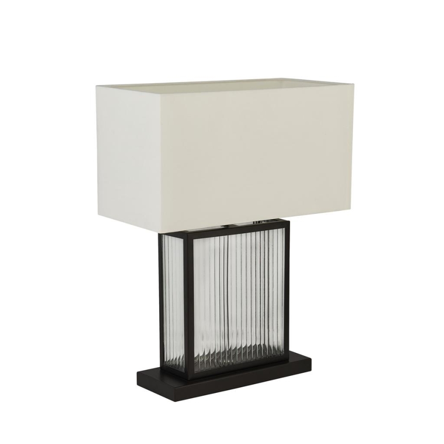 Searchlight - Настільна лампа CLARENDON 1xE27/60W/230V чорний