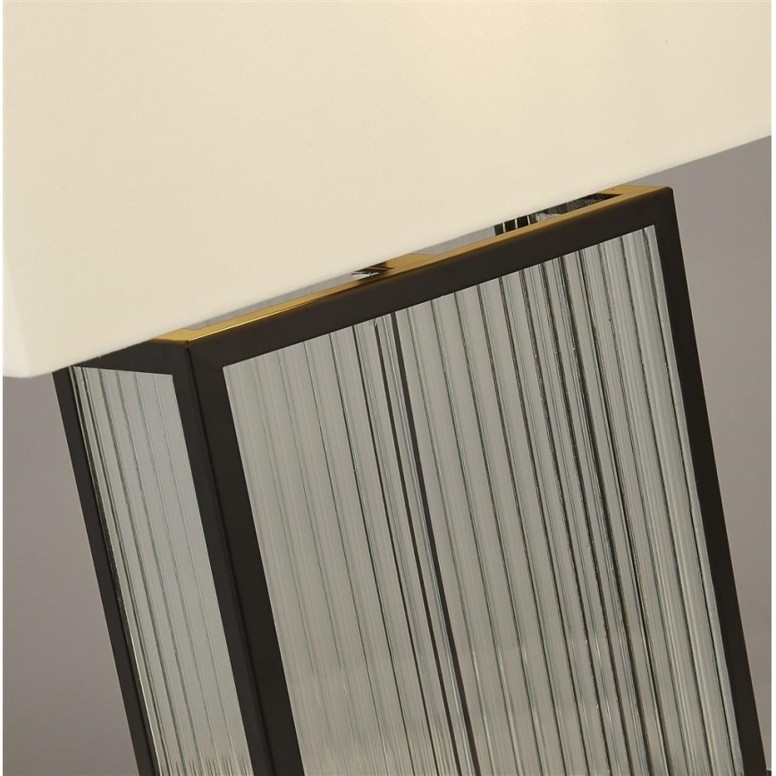 Searchlight - Настольная лампа CLARENDON 1xE27/60W/230V черная