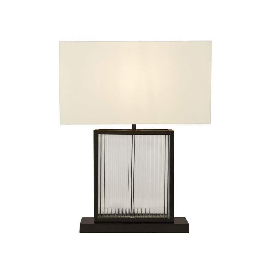 Searchlight - Настольная лампа CLARENDON 1xE27/60W/230V черная