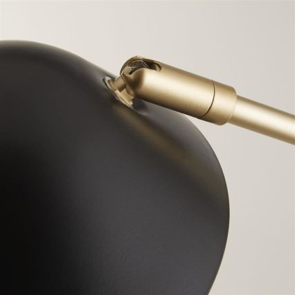 Searchlight - Торшер SWAN 1xE27/60W/230V черный