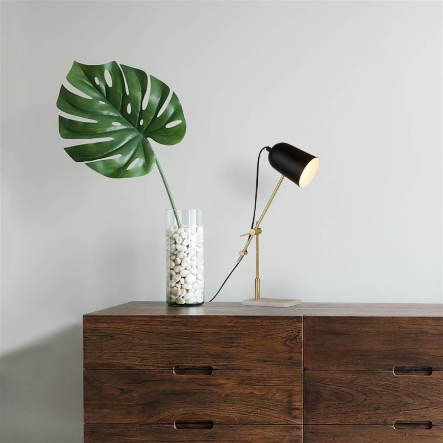 Searchlight - Настольная лампа ODYSSEY 1xE14/7W/230V черный