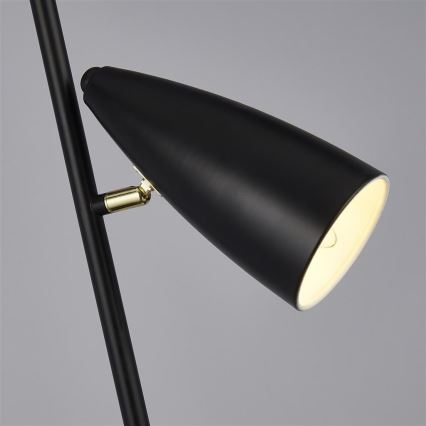 Searchlight - Торшер STYLUS 2xE14/7W/230V чорний