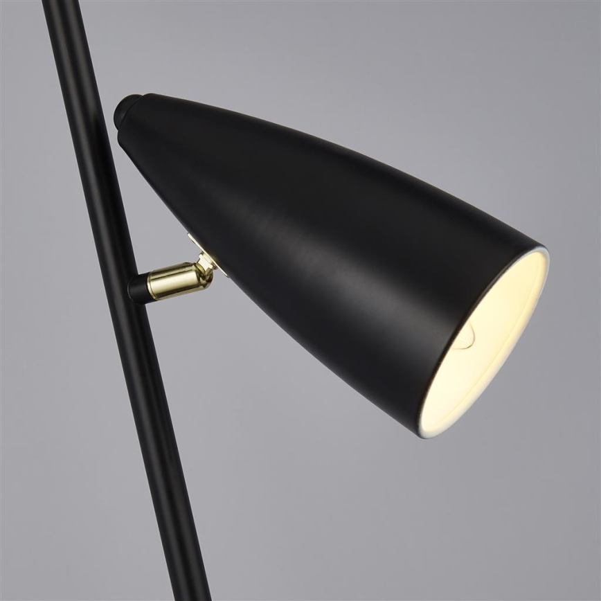 Searchlight - Торшер STYLUS 2xE14/7W/230V чорний
