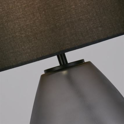 Searchlight - Настільна лампа DEVON 1xE27/60W/230V чорна