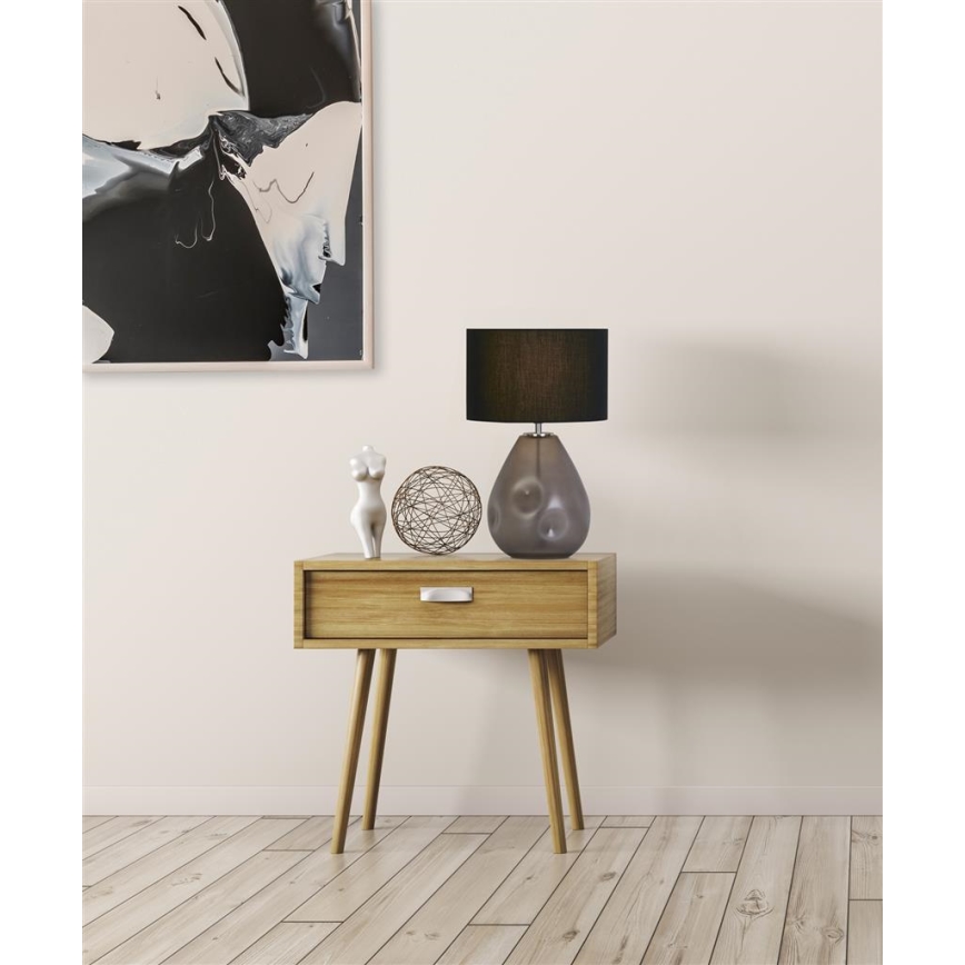 Searchlight - Настольная лампа DEVON 1xE27/60W/230V черная