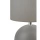 Searchlight - Настільна лампа 1xE14/10W/230V сірий