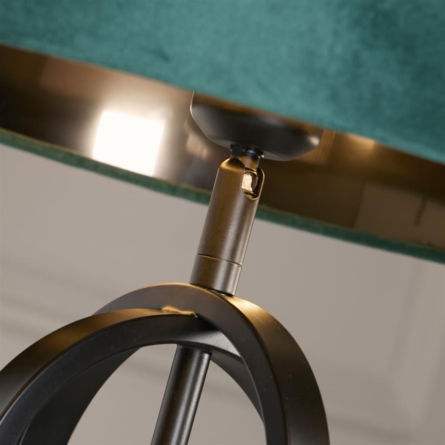 Searchlight - Настольная лампа CHIC 1xE27/60W/230V зелёная