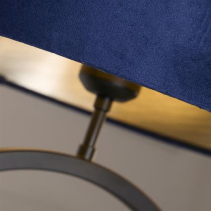 Searchlight - Настольная лампа ELEGANT 1xE27/60W/230V синяя