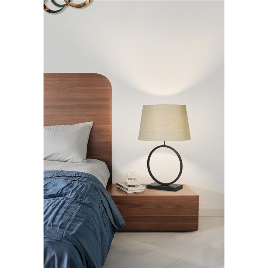 Searchlight - Настольная лампа ELEGANT 1xE27/60W/230V кремовая