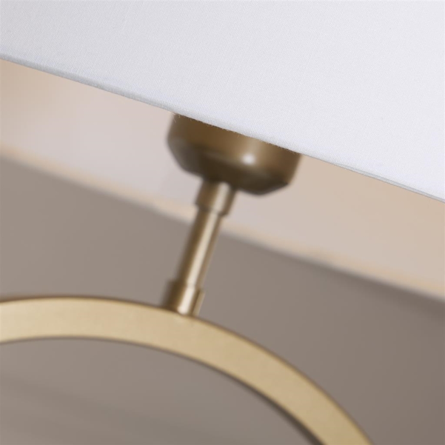 Searchlight - Настольная лампа ELEGANT 1xE27/60W/230V белая