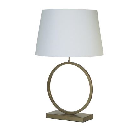Searchlight - Настольная лампа ELEGANT 1xE27/60W/230V белая