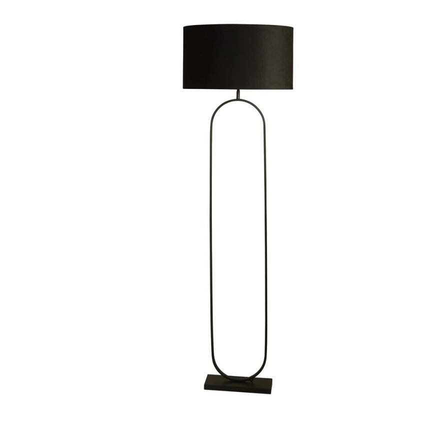 Searchlight - Підлогова лампа MODISH 1xE27/60W/230V чорна