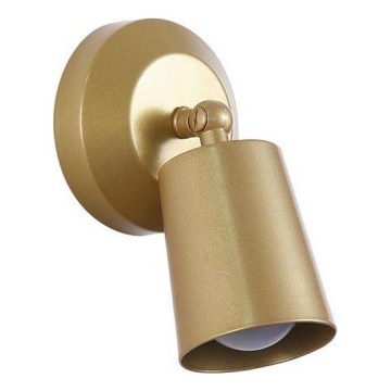 Searchlight - LED диммируемый аккумуляторный настенный светильник CONE LED/1,5W/5V золотой