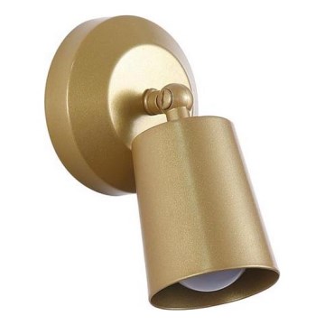 Searchlight - LED настінний світильник CONE LED/1,5W/5V із регулюванням яскравості та можливістю заряджання, золотистий