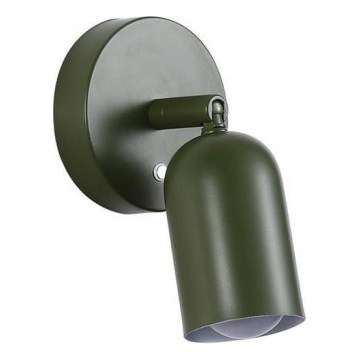 Searchlight - LED Регульований перезаряджуваний настінний світильник CONE LED/1,5W/5V зелений
