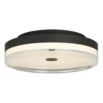 Searchlight - LED стельовий світильник CYPRUS LED/29W/230V діам. 40 см чорний