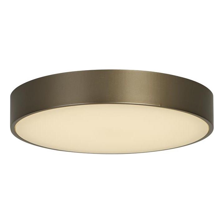 Searchlight - LED стельовий світильник PALMA LED/12 Вт/230 В 3000K діаметр 25 см бронзовий