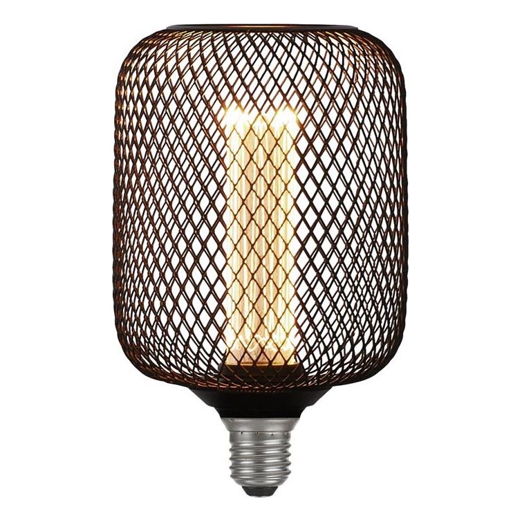 Searchlight - LED затемнювана декоративна лампочка WIRE MESH E27/4,5W/230V 2700K
