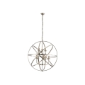 Searchlight - Люстра на ланцюгу ORBIT 8xE14/60W/230V латунь