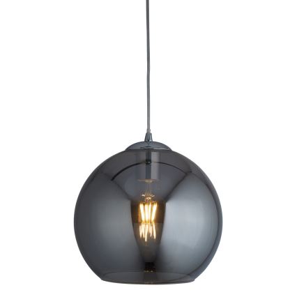 Searchlight - Люстра на тросе BALL 1xE27/60W/230V черная