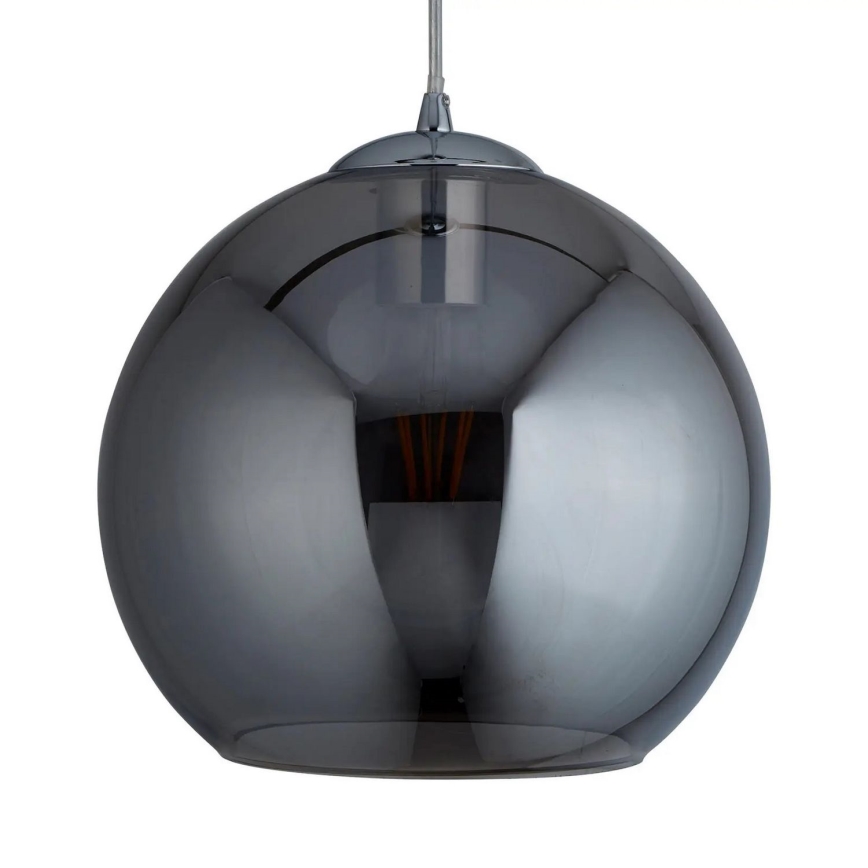 Searchlight - Люстра на тросе BALL 1xE27/60W/230V черная