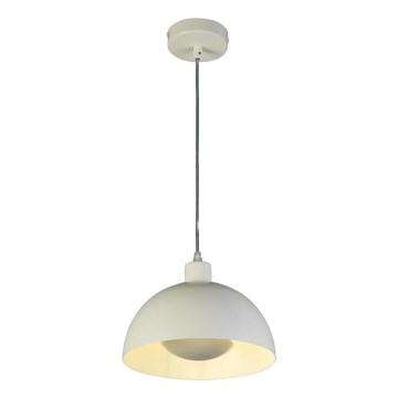 Searchlight - Люстра на тросі MARS 1xE27/60W/230V Ø 40 см, кремова