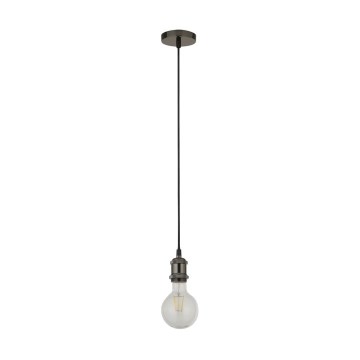 Searchlight - Люстра на тросі SUSPENSION 1xE27/60W/230V антрацит