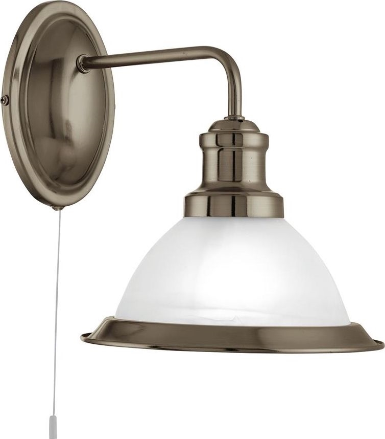 Searchlight - Настенная лампа BISTRO 1xE27/60W/230V латунь