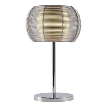 Searchlight - Настільна лампа 1xG9/40W/230V глянцевий хром