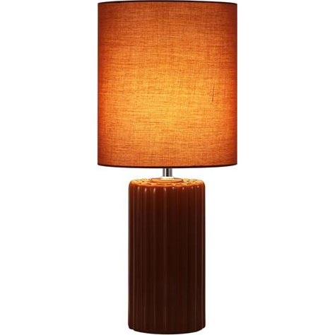 Searchlight - Настільна лампа GROOVE 1xE14/60W/230V бордова